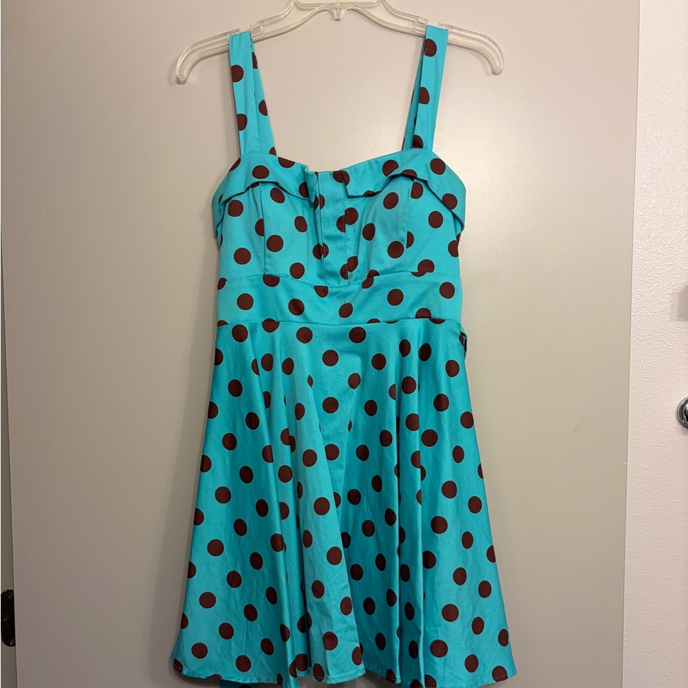 Polka Dot Pinup/Rockabilly Dress